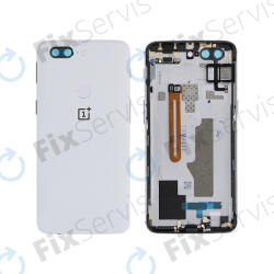 OnePlus 5T - Akkumulátor Fedőlap (Sandstone White), White