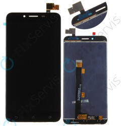 ASUS Zenfone 3 Max ZC553KL (X00DD) - LCD Kijelző + Érintőüveg (Black) TFT, Black