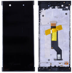 Sony Xperia XA1 G3121 - LCD Kijelző + Érintőüveg + Keret (Black) TFT, Black