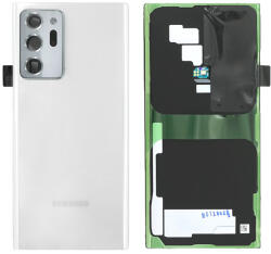 Samsung Galaxy Note 20 Ultra N986B - Akkumulátor Fedőlap (Mystic White) - GH82-23281C Genuine Service Pack, Mystic White