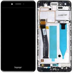 Huawei Nova Smart, Enjoy 6s, Honor 6c - LCD Kijelző + Érintőüveg + Keret (Black) TFT, Black
