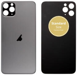 Apple iPhone 11 Pro - Hátsó Ház Üveg (Space Gray), Space Gray