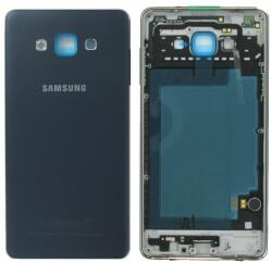 Samsung Galaxy A7 A700F - Akkumulátor Fedőlap (Midnight Black) - GH96-08413B Genuine Service Pack, Midnight Black