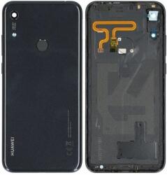 Huawei Y6s - Akkumulátor Fedőlap + Ujjlenyomat Érzékelő (Starry Black) - 02353JKC Genuine Service Pack, Starry Black