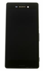 Sony Xperia M4 Aqua Dual E2333 - LCD Kijelző + Érintőüveg + Keret (Black) - 124TUL0015A, 124TUL0011A Genuine Service Pack, Black