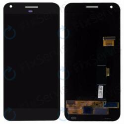 Google Pixel XL G-2PW2200 - LCD Kijelző + Érintőüveg (Quite Black) - 83H90205-00 Genuine Service Pack, Black