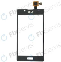 LG Optimus L7 P700 - Érintőüveg (Black), Black