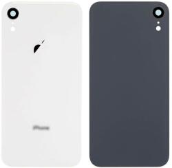 Apple iPhone XR - Hátsó Ház Üveg + Hátlapi Kameralencse Üveg (White), Fehér