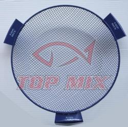 TOP MIX 4mm etetőanyag törő szita dézsára (TM897)