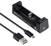 XTAR MC1 Plus ANT Li-ion USB-s akkumulátor töltő LED-jelzős (MC1 Plus)