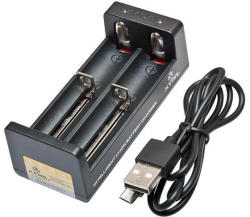 XTAR MC2 Li-Ion USB-s akkumulátor töltő