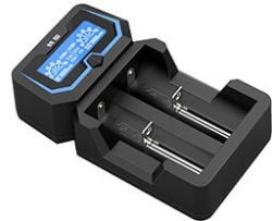 XTAR X2 Li-ion/Ni-MH két csatornás hálózati/USB-s akkumulátor töltő (XTARX2TOLTO)
