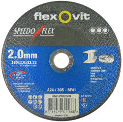 SPEEDOFLEX Speedo flex vágókorong 180x2, 0mm Inox (FLEX-311888)