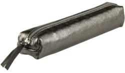 Clairefontaine bőr tolltartó 4x2, 5x19, 5 cm, slim, ezüst (400004C)