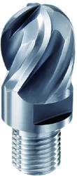 DHF 20mm gömbvégű 4 élű keményfém marófej 65HRC-ig - DHF - X-UBY2004