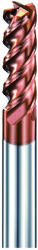 DHF 12, 0 R3mm tórusz 4 élű L75mm maró 60HRC-ig - DHF - RTB1230