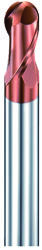 Bartools 4mm L100 2 élű gömbvégű keményfém maró 50HRC-ig - Bartools - BR55-2B-040XL