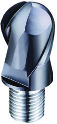 DHF 8mm gömbvégű 2 élű keményfém marófej 55HRC-ig - DHF - X-BTB0802