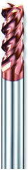 DHF 12, 5mm sarkos 4 élű L80mm keményfém univerzális acél és inox maró 45HRC-ig - DHF - ETH1254