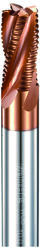 Bartools 20mm L100 4 élű sarkos keményfém nagyoló maró 50HRC-ig - Bartools - BR55-4EN-200