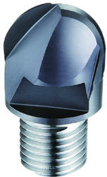 DHF 12mm gömbvégű 2 élű keményfém marófej 55HRC-ig - DHF - Xs-BTB1202