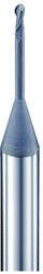 DHF 4mm gömbvégű 2 élű gyémánt bevonatos grafit keményfém maró - DHF - GNB4025