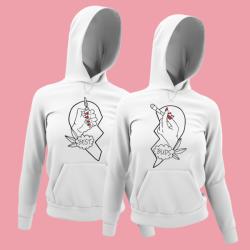 viseld. hu Best and Buds barátnős páros pulóver