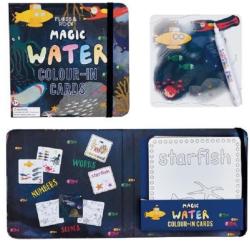 Floss and Rock Carti de desen pentru copii Floss and Rock Magic Water - Lumea subacvatica (38P3414)