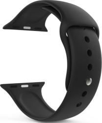 4wrist Szilikon szíj Apple Watch - Fekete 42/44/45 mm - S/M