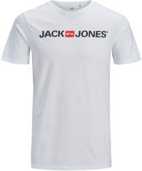 JACK & JONES Férfi póló JJECORP 12137126 White XL