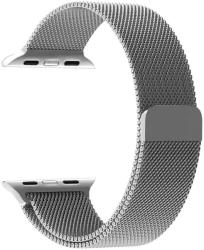 4wrist Milánói acél szíj Apple Watch - Ezüst 42/44/45 mm