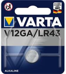 VARTA LR43 (V12GA) fotó és kalkulátor elem 1db/bliszter (4278101401) (4278101401) - mysoft