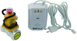 Everline Detector de gaz natural cu electrovalva Everline ELG-QDG/E34, racord 3/4 (ELG-QDG/E34)