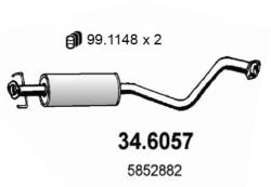 ASSO Toba esapamet intermediara ASSO 34.6057 - automobilus