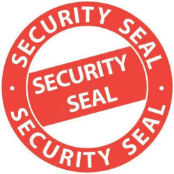 Avery 7312 Avery biztonsági körcímke "Security Seal" 38mm kör