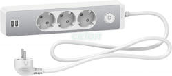 Schneider Electric 3 Plug + 2 USB 1.5 m Switch (ST943U1WA)