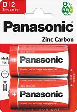 Panasonic Red Zinc D góliát 1.5V cink-carbon tartós elem 2db (R20RZ/2BP EU) (R20R-2BP)