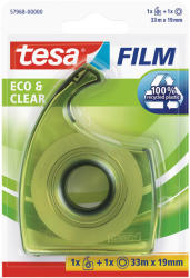 TESA Banda adeziva Tesa transparenta, 19 mm x 33 m, cu dispenser EasyCut (TS057968) - forit