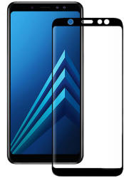 Eiger Folie Sticla 3D Edge to Edge Samsung Galaxy A6 (2018) Clear Black (0.33mm, 9H, perfect fit, curved, oleophobic) (EGSP00266) - pcone