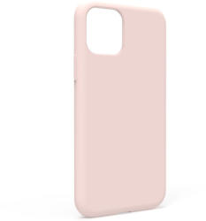 Lemontti Husa Lemontti Husa Liquid Silicon iPhone 11 Pro Pink Sand (protectie 360�, material fin, captusit cu microfibra) (LEMCLSXIPPK) - pcone
