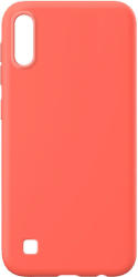 Lemontti Husa Lemontti Husa Silicon Soft Slim Samsung Galaxy A10 Orange (material mat si fin, captusit cu microfibra) (LEMSSA10OR) - pcone