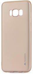 Meleovo Husa Meleovo Husa Silicon Soft Slim Samsung Galaxy S8 G950 Gold (aspect mat) (MLVSSG950GD) - vexio