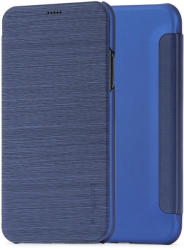 Meleovo Husa Meleovo Husa Smart Flip iPhone X Navy (spate mat perlat si fata cu aspect metalic) (MLVSFIPHXNV) - vexio