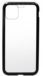 Meleovo Husa Meleovo Carcasa Magnetica Dual Glass iPhone 11 Pro Max Black (protectie 360� din 2 piese cu inchidere magnetica) (MLVMDGXIPMBK) - vexio