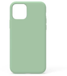 Lemontti Husa Lemontti Husa Liquid Silicon iPhone 11 Pro Max Light Green (protectie 360�, material fin, captusit cu microfibra) (LEMCLSXIPMLG) - vexio