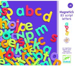 DJECO - Litere magnetice colorate pentru copii, 83 bucati (3070900031029)