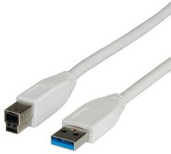 Roline Cable USB3.0 A-B, 1.8m, Value 11.99. 8870 (11.99.8870)