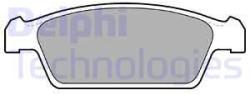 DELPHI set placute frana, frana disc DELPHI LP1100 (LP1100)