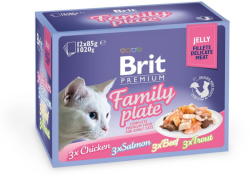 Brit Premium Cat Delicate Fillets in Jelly Dinner Plate 12x85g (101111245)