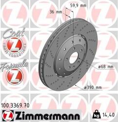 ZIMMERMANN Disc frana ZIMMERMANN FORMULA Z 100.3369. 70 (100.3369.70)